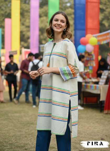 Triangle Tales Kurta