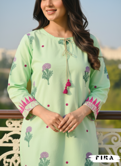 green marigold standing