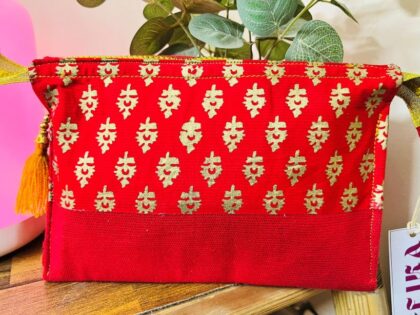Red Golden pouch