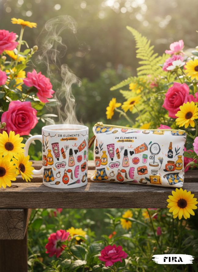 make up mug elements