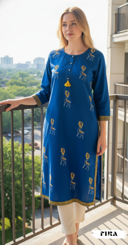 Neel Mrig Kurta